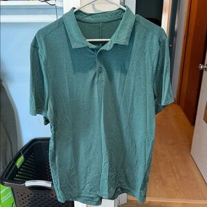 lululemon athletica Teal Polo Shirt
